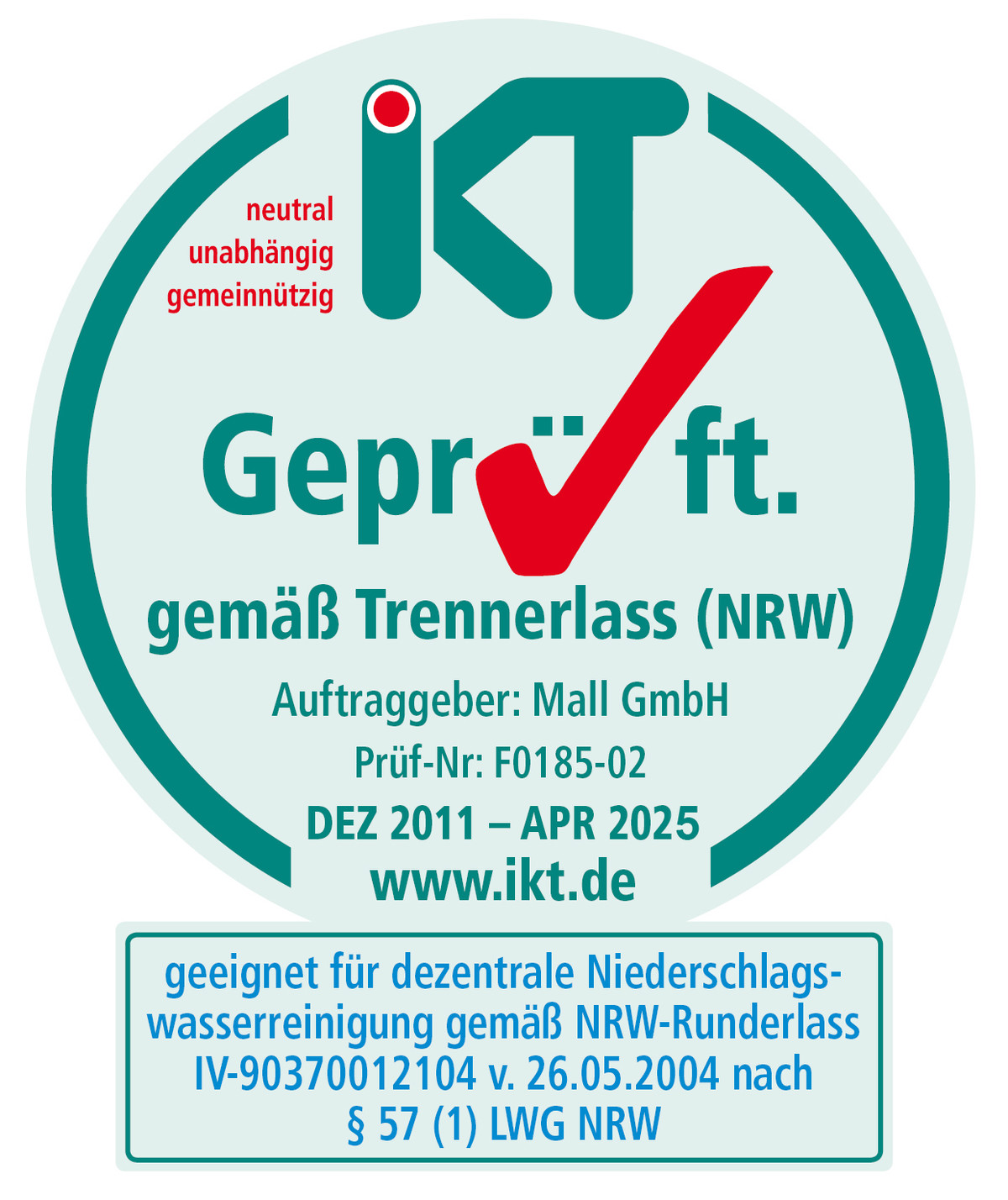 IKT Prüfsiegel
