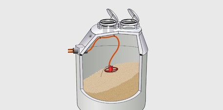 ThermoPel 2500 - Pelletspeicher