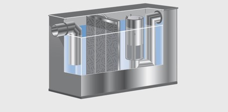 NeutraSteel - ABKW-Abscheider zur Freiaufstellung System A